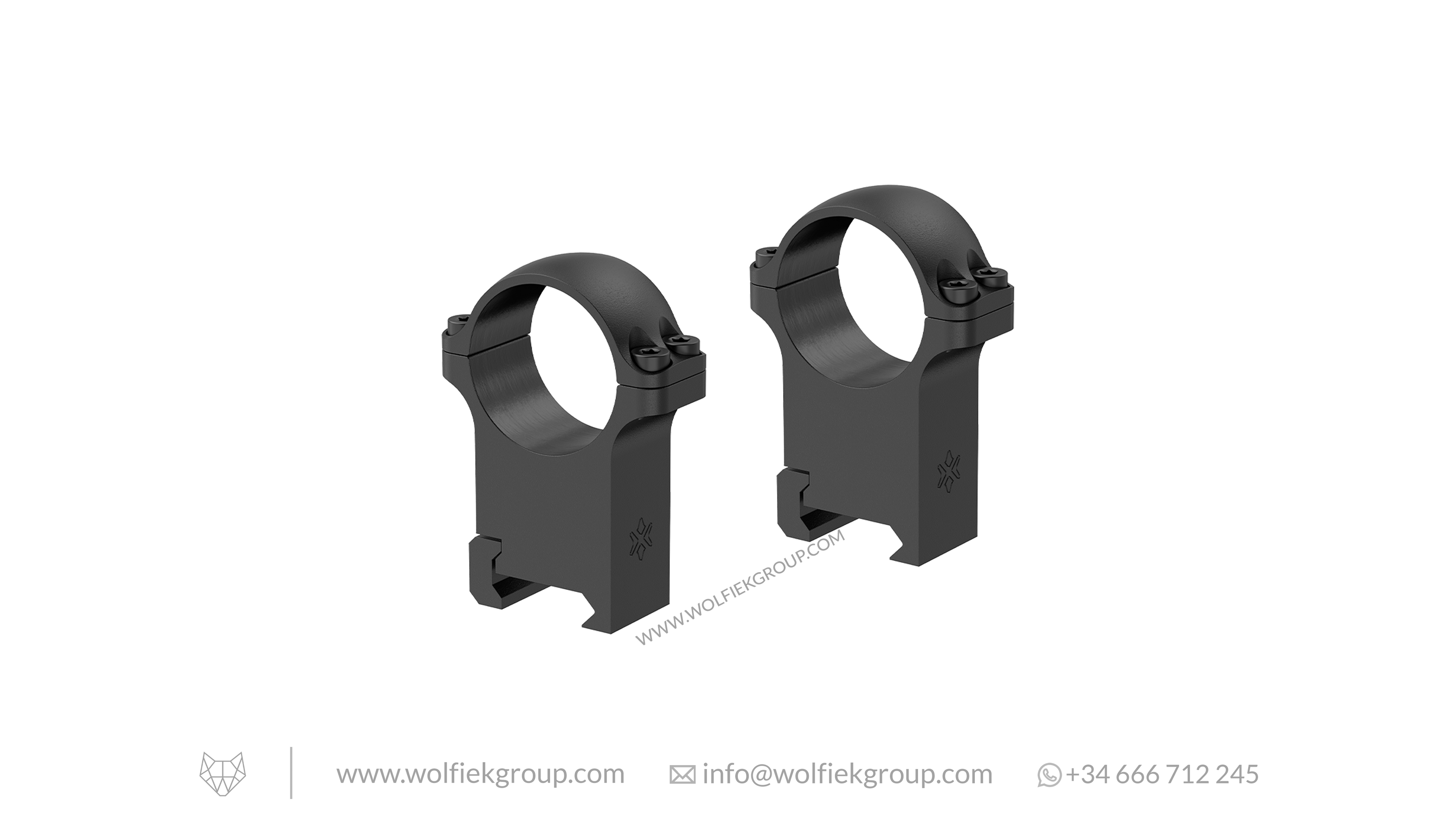 Vector Optics Weaver Riflescope Steel Mounts - 30mm