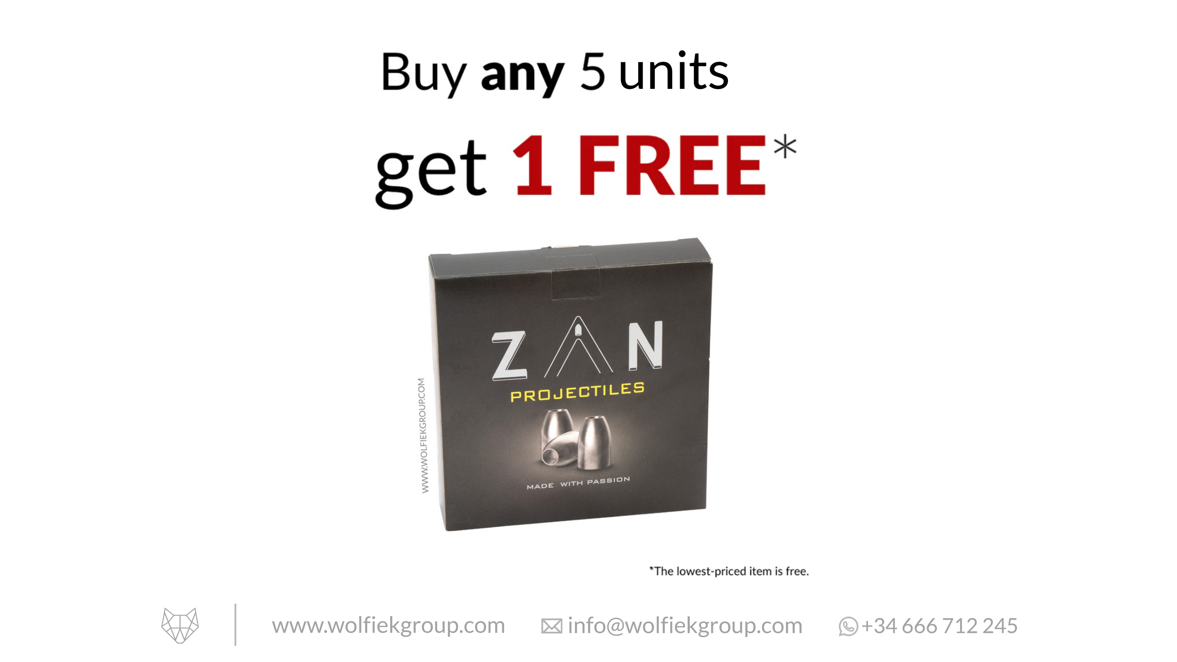 Zan Projectiles Airgun Slugs - Cal .303 (7.7mm)
