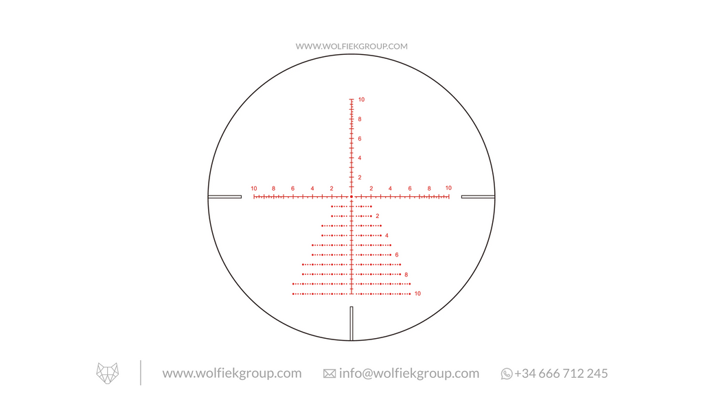Vector Optics Continental Tactical Scope ED - x8 2-16x44 SFP