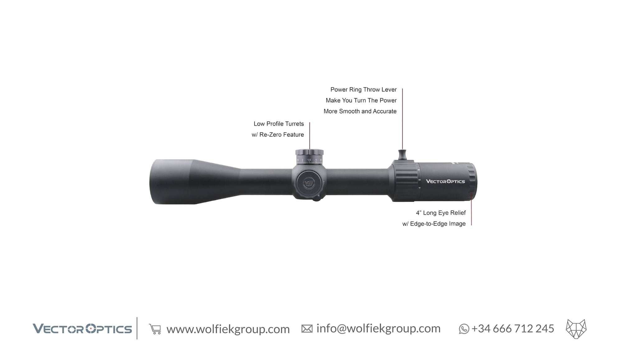 Vector optics scope 4-16x44