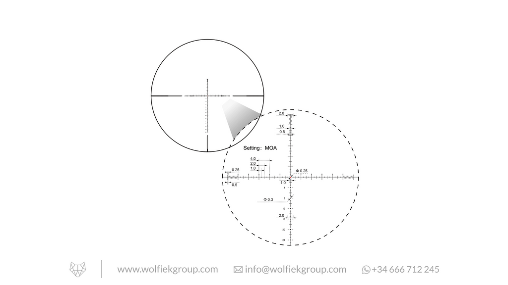 Vector Optics Orion Pro Max Riflescope - 6-24x50 FFP HD