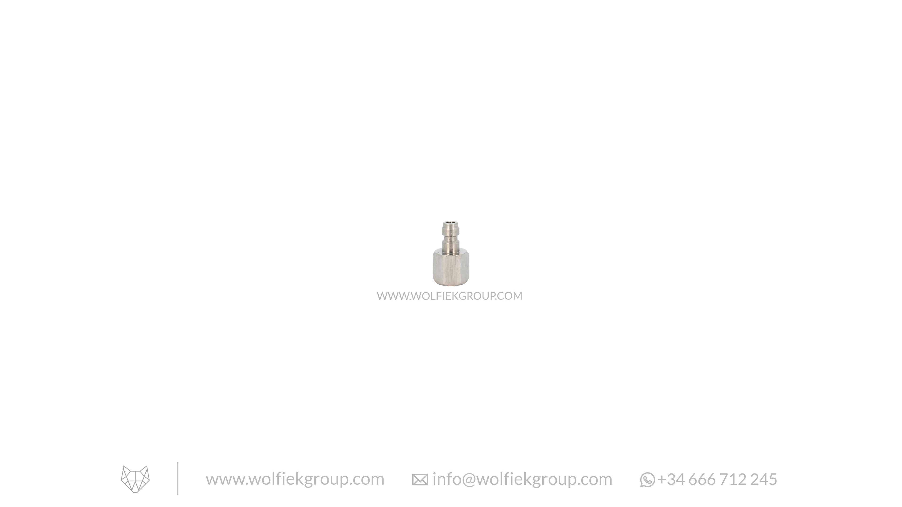 Image of the Foster Male G1/8¨ BSP Female Adaptor