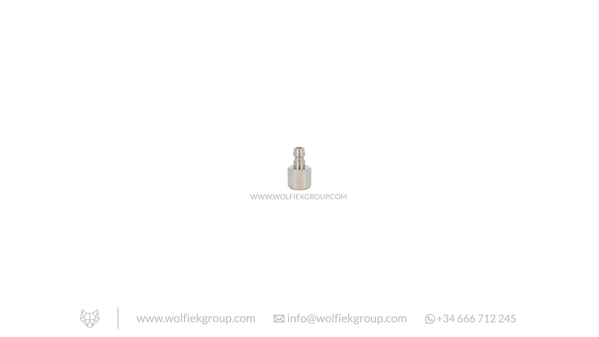 Image of the Foster Male G1/8¨ BSP Female Adaptor
