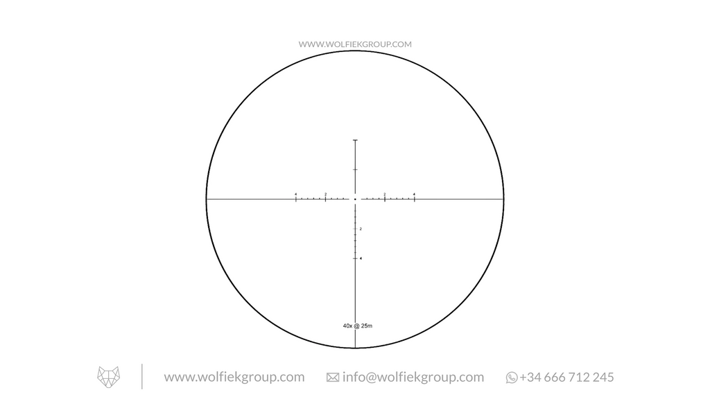 Vector Optics Sentinel-X Pro Center Dot Riflescope - 10-40x50