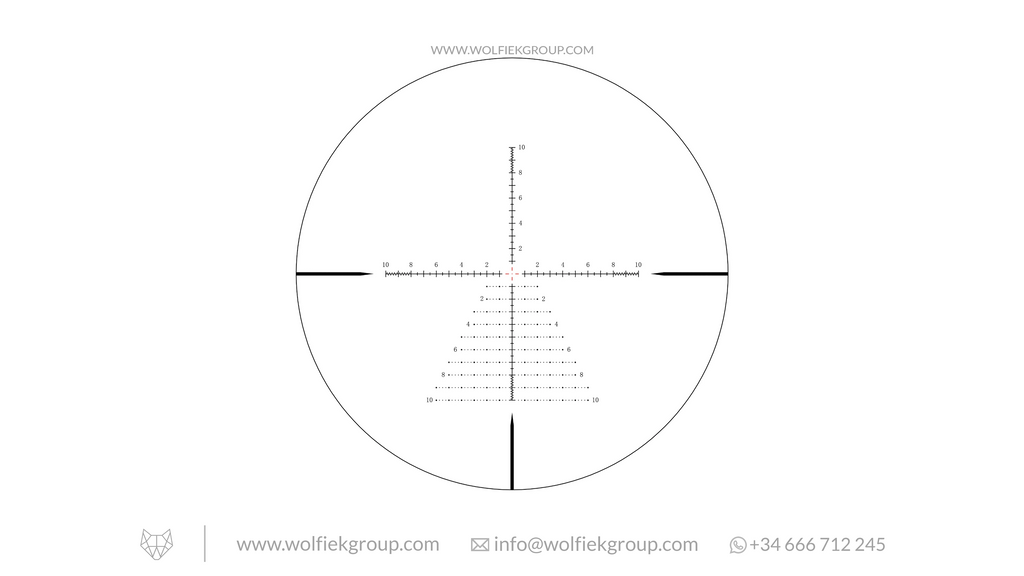 Vector Optics Taurus Riflescope - 3-18x50 FFP