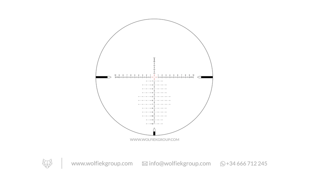 Vector Optics Taurus Riflescope - 4-16x44 HD MIL