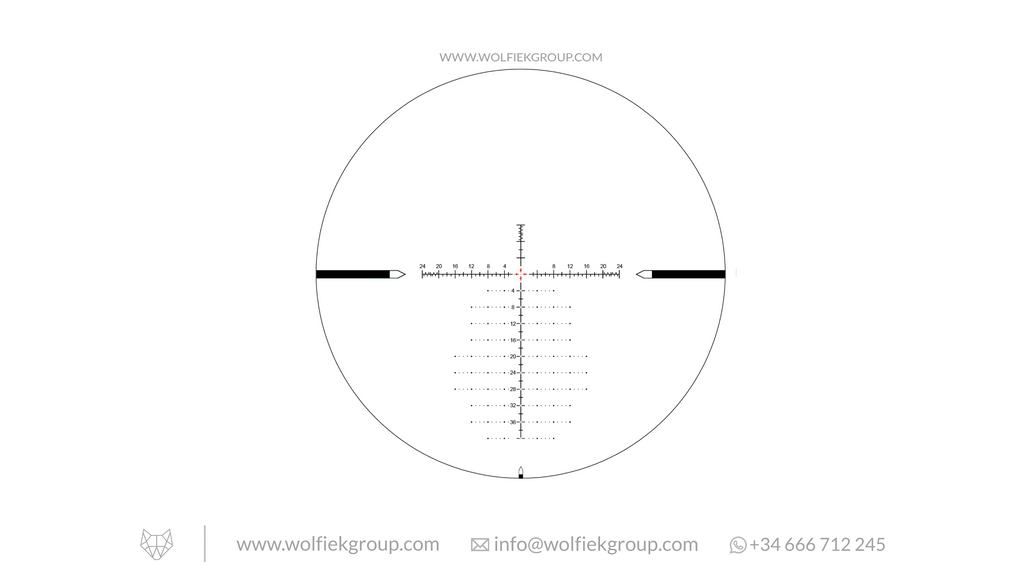 Vector Optics Taurus Riflescope - 4-16x44 HD MOA