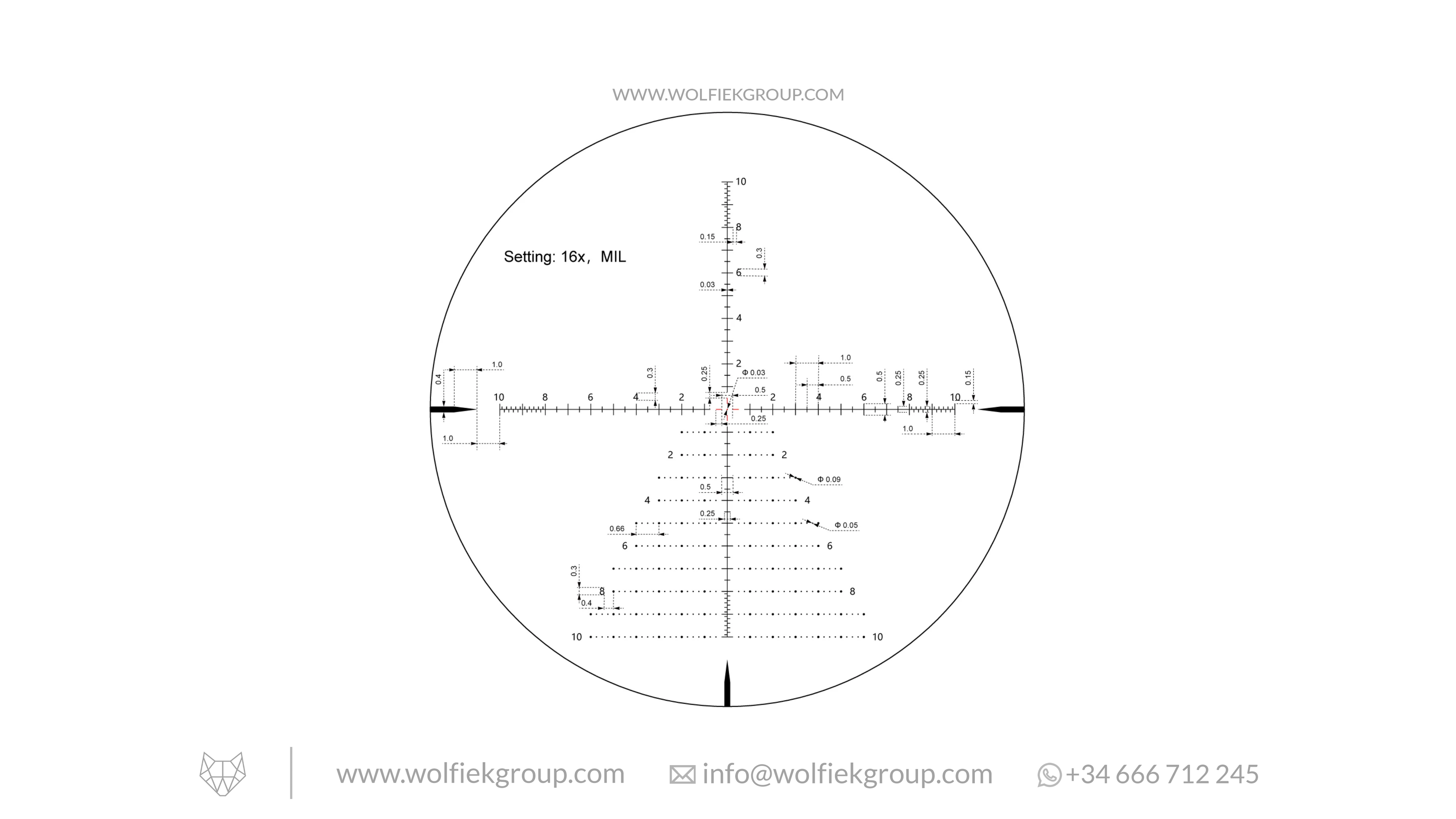 Vector Optics Taurus Riflescope - 4-32x56 ED SFP