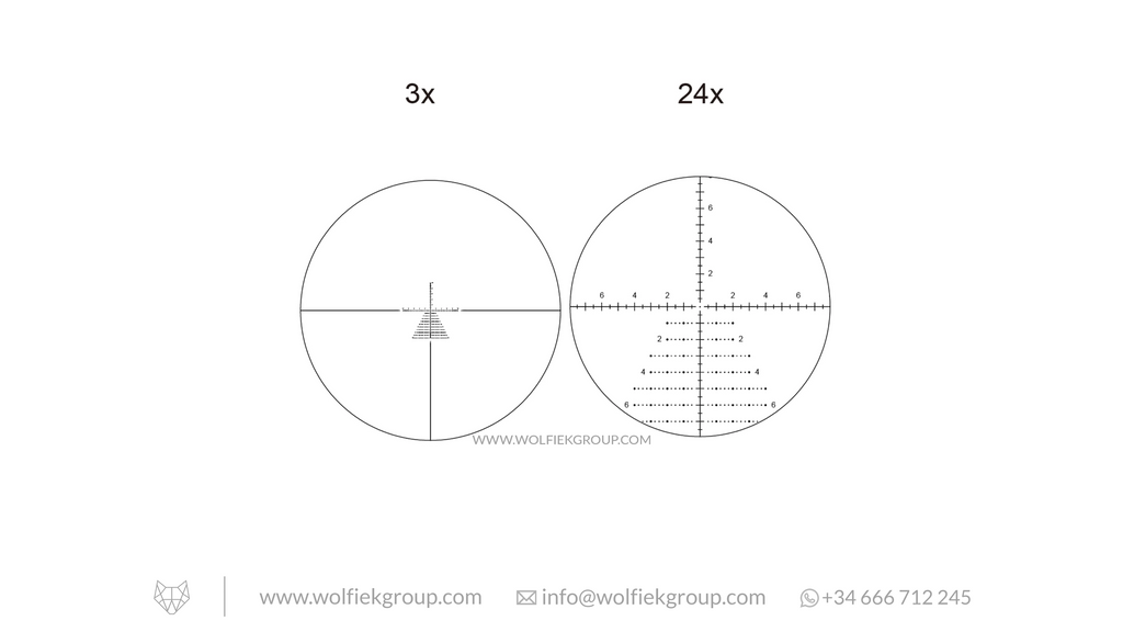 Vector Optics Taurus Gen II Riflescope - 3-24x56 ED FFP