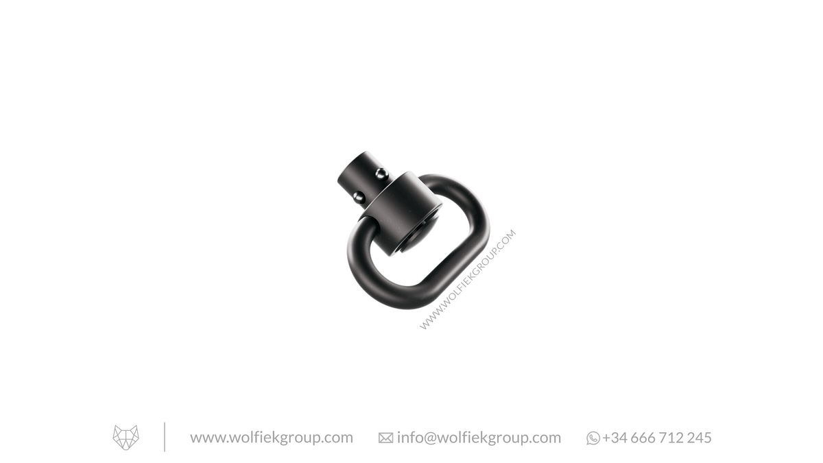 CLIP · QUICK DETACH SWIVEL