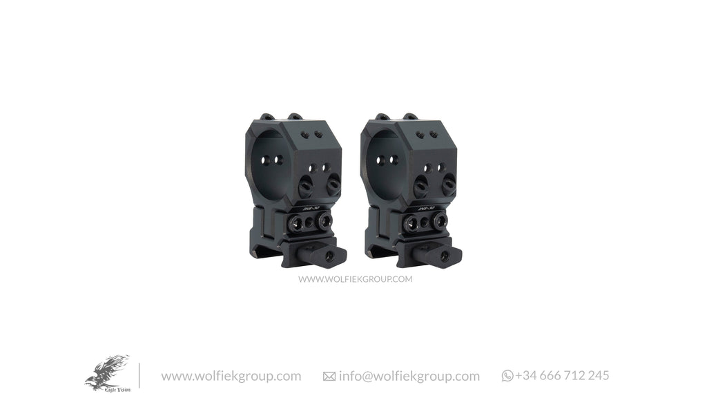Picatinny Infinity Elevation ADJUSTABLE Scope Mounts 30mm