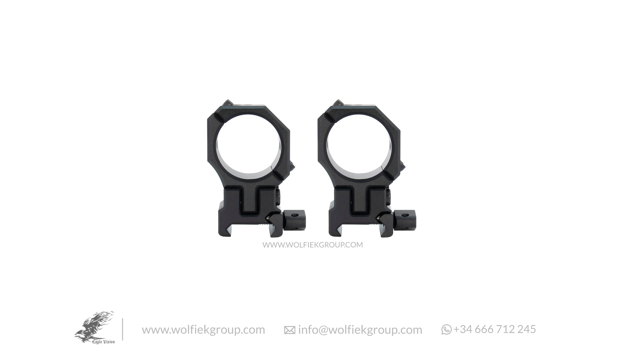 Picatinny Infinity Elevation ADJUSTABLE Scope Mounts 30mm